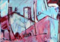 Mahalle, 30 x 41.5 cm, TÜA